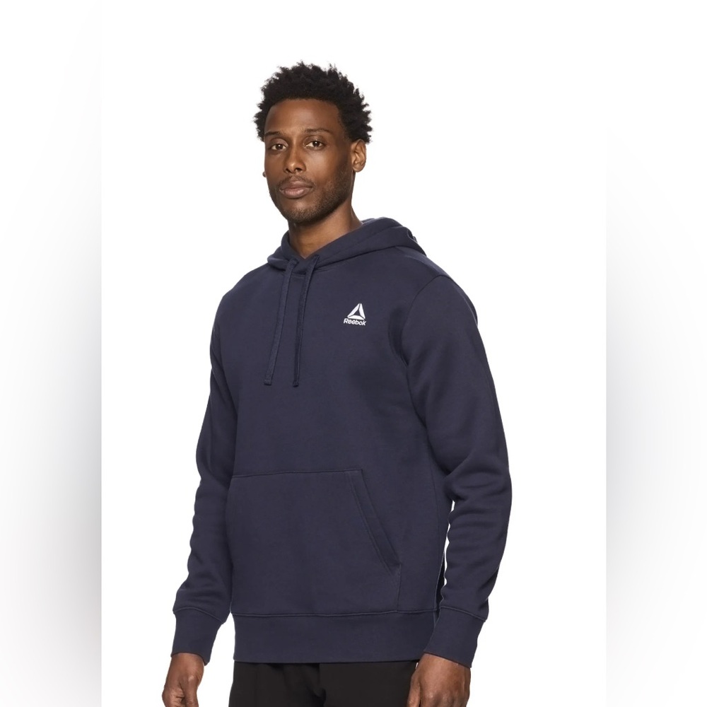 Reebok Relaxed Fit Hoodie, navy size 3XL - Picture 3 of 11
